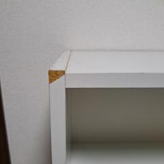 3段カラーボックスの画像