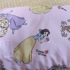 【未使用】枕 ベビー布団 ディズニー プリンセスの画像