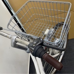 春日井市★中古美品！自転車　シティサイクル　ノアール　オートライト　ホワイト　C.Dreamママチャリ　名古屋市北区の画像