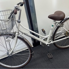 春日井市★中古美品！自転車　シティサイクル　ノアール　オートライト　ホワイト　C.Dreamママチャリ　名古屋市北区の画像