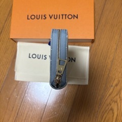 ルイヴィトン　長財布　ジッピーウォレット　モノグラムデニムの画像