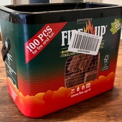 七輪、炭、着火剤セットの画像