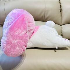 マイメロディ 超超BIGぬいぐるみ ねそべり　マイメロ　クロミ　プライズの画像