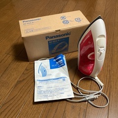 ほぼ新品　スチームアイロン　の画像