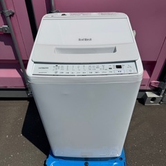 🉐Z132★2021年製★日立　洗濯機　7KG インバーター ビートウォッシュの画像