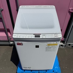 🉐Z133★2021年製★シャープ　洗濯機　8KG 熱乾燥4.5KG インバーターの画像