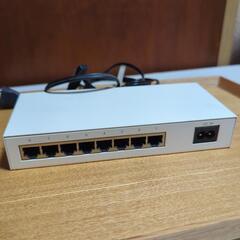 100Mbps 8ポート ハブ LSW-TX-8NSの画像