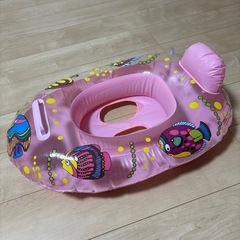 子供用　足入れ　浮き輪の画像
