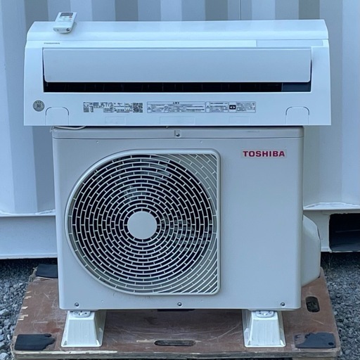 【にこ】木造6畳用TOSHIBA エアコン 2022年製 TOSHIBA 【9/1までP2倍】【工事費別途】東芝 エアコン 大清快 6