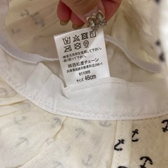 ベビー帽子、ベビー服（50〜60、80）まとめ売りの画像