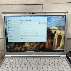 お買い得品＞05122 軽量 Panasonic レッツノート CF-SV9 8GB/SSD256 /i5 第10世代 office2024 ノートPCの画像