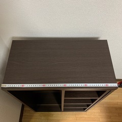 本棚 可動式 カラーボックスサイズの画像