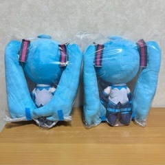 初音ミク × 寺田てら おおきなぬいぐるみ 全2種セットの画像