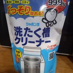 ⚠️少々値引き🉑⚠️洗濯槽クリーナー&排水口の洗浄剤(未開封未使用)の画像