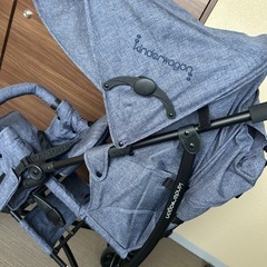 2人乗りベビーカーの画像