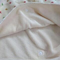 おねしよケット  おねしよ対策  スナップボタン付き  着丈50cmの画像