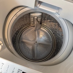 美品　使用年数1年SHARP 洗濯機　縦型洗濯機　シャープ　2023年製 穴なしステンレス槽 インバーター 低騒音の画像