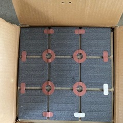 10cm角玄関タイル　ダークグレー　１箱30cm角２０シート（180枚）入りの画像