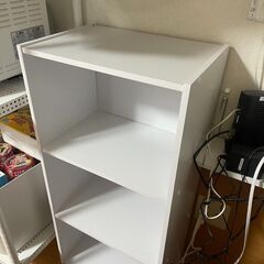 アイリスオーヤマ 棚 本棚 カラーボックス 3段 収納ボックスの画像