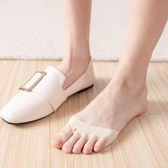 5足セット 5本指ソックス サンダル用靴下 5本指 フットカバー パンプスの画像
