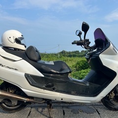 ヤマハ　マジェステイ　希少　SV 250 キャブ車　ビックスクーター　4スト　スクーター　バイク　フルフェイス付き　宮崎　の画像