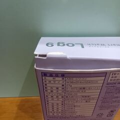 中古 開封済みスマートウォッチlog9 箱と本体に傷ありの画像