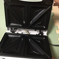 ホットサンド、カステラの画像