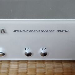 【中古】東芝 W録 HDD&DVDレコーダー RD-XS48の画像