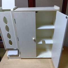 トイレ用収納棚の画像