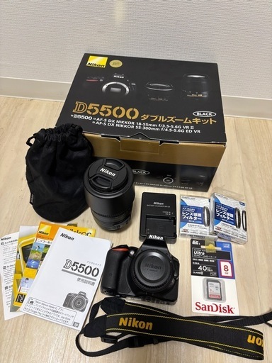 D5500 ダブルズームキット