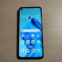 OPPO Reno5a　ケース付き　エレコム　ゼロショックの画像