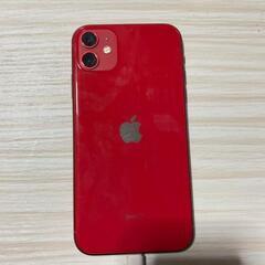 iPhone11 レッドの画像
