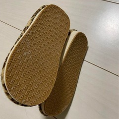 ヒョウ柄ムートンブーツ　キッズ16㎝の画像