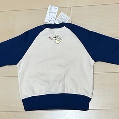 90 新品タグ付　ナイトメアの裏起毛トレーナーの画像