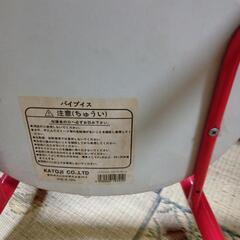 子供用パイプ椅子の画像