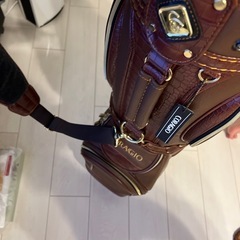 ゴルフバック、ゴルフクラブの画像