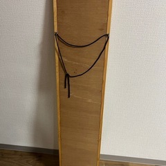 鏡　姿見　ミラー　118×25cmの画像