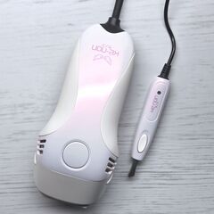 脱毛器 ケノン Ver7.1 眉毛脱毛器付 パールホワイト【使用僅少・残99.39%以上】の画像