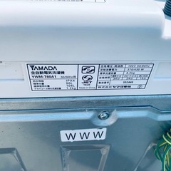 ♦YAMADA 洗濯機【2019年製】YWM-T60A1の画像