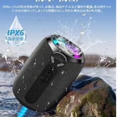 【新品】Bluetoothスピーカー ワイヤレス スピーカー 防水 Type-C充電の画像