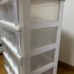 【取引中】4段収納ケースの画像
