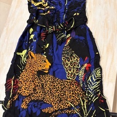 希少品！H&M アフリカン ベアトップ ワンピースの画像