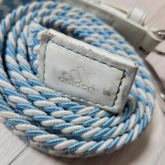 adidas　トリコロールカラー　ベルトの画像