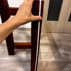 🌟一枚板テーブル　足　２つの画像