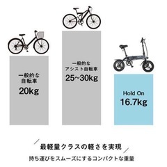 Hold On 電動自転車の画像
