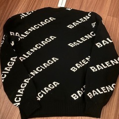 バレンシアガ　ロゴニットの画像