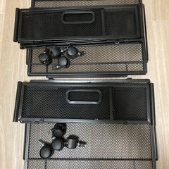 ベッド下収納 キャスター付き 2個セットの画像
