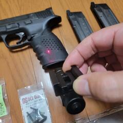 🉐マルイM＆P9カスタム多数新品グローブ新品レーザーサイトセット🉐の画像