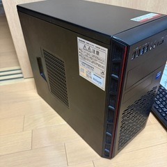 8/24引取で30000円ゲーミングPC ゲーミングモニターセットの画像