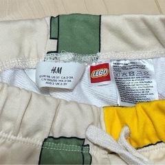 100 美品　レゴのショートパンツ　H&Mの画像